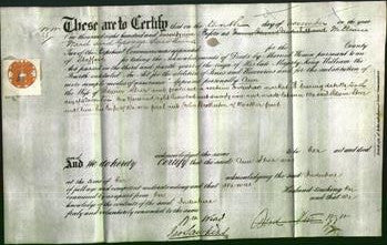 Deed by Married Women - Ann Steer-Original Ancestry
