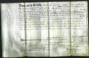 Deed by Married Women - Sarah Gaskell-Original Ancestry