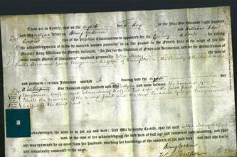 Deed by Married Women - Ellen Mary Caffin-Original Ancestry
