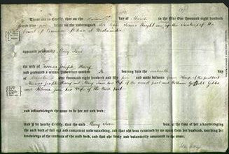 Deed by Married Women - Mary Jane Henry-Original Ancestry