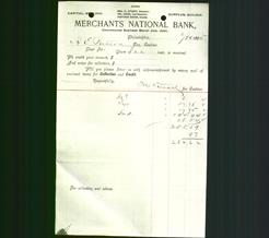 Bank Letterhead - Merchants National Bank