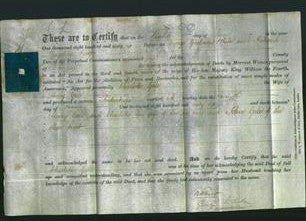 Deed by Married Women - Charlotte Gale-Original Ancestry