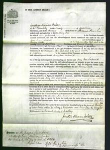 Court of Common Pleas - Mary Ann Inderwick-Original Ancestry