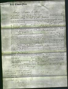 Court of Common Pleas - Mary Goddard-Original Ancestry