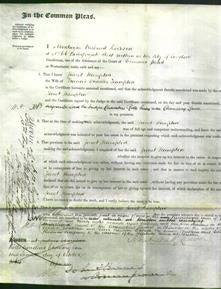 Court of Common Pleas - Janet Hampton-Original Ancestry