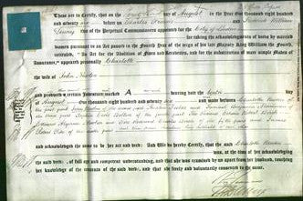 Deed by Married Women - Charlotte Newton-Original Ancestry