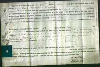 Deed by Married Women - Selina Mary Westlake-Original Ancestry