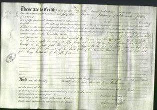 Deed by Married Women - Charlotte Crow Huke-Original Ancestry