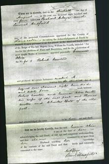 Deed by Married Women - Emma Alice Newton-Original Ancestry