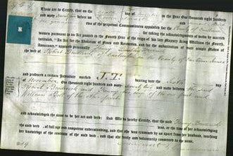 Deed by Married Women - Fanny Broderick-Original Ancestry