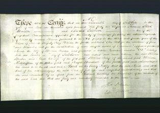 Deed by Married Women - Sarah Morton-Original Ancestry