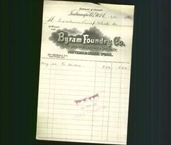Letterhead - Byram Foundry Co.