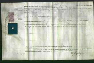 Deed by Married Women - Ann White-Original Ancestry