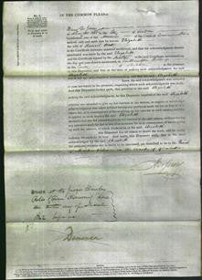 Court of Common Pleas - Elizabeth Birt-Original Ancestry