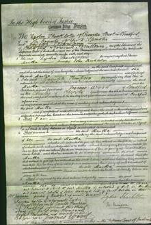 Court of Common Pleas - Martha Shackleton-Original Ancestry
