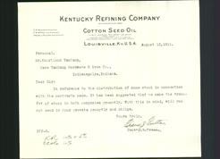 Letterhead - Kentucky Refining Company