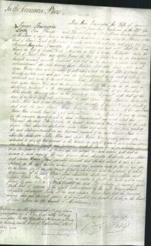 Court of Common Pleas - Eleanor Hale, Matilda Millington, Julia Alder and Lydia Waters Keen-Original Ancestry