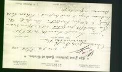 Bank Letterhead - First National Bank