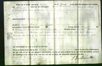 Deed by Married Women - Caroline Ellen Thurston-Original Ancestry