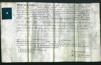 Deed by Married Women - Mary Isabella Spicer-Original Ancestry