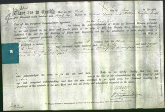 Deed by Married Women - Anne Thomas-Original Ancestry