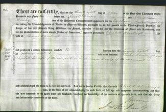 Deed by Married Women - Elizabeth Wheatcroft-Original Ancestry