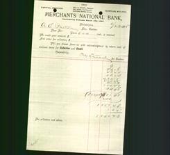 Bank Letterhead - Merchants National Bank