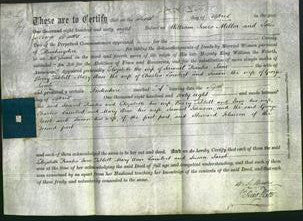 Deed by Married Women - Elizabeth Franks, Jane Tibbett, Mary Ann Lambert and Susan Jacob-Original Ancestry