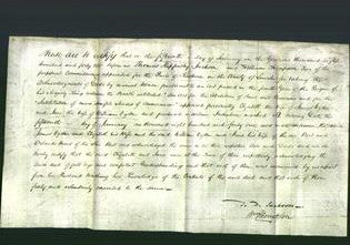 Deed by Married Women - Elizabeth Ogden and Jane Ogden-Original Ancestry