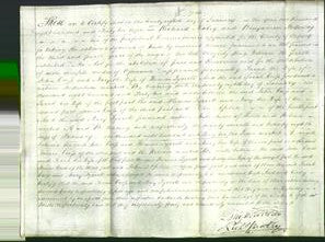 Deed by Married Women - Sarah Cross and Mary Tyrrell-Original Ancestry