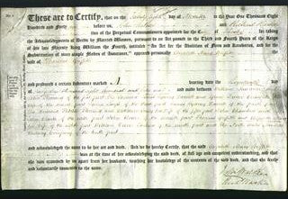 Deed by Married Women - Elizabeth Mary Griffith-Original Ancestry