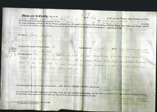 Deed by Married Women - Mary Schofield-Original Ancestry