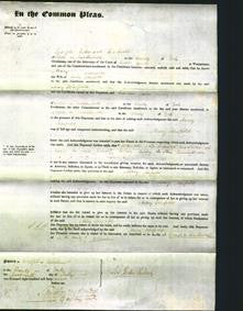 Deed by Married Women - Mary Schofield-Original Ancestry