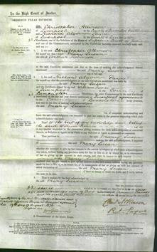 Court of Common Pleas - Mary Susan Robinson-Original Ancestry