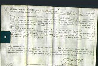 Deed by Married Women - Annie Margaret Farrar-Original Ancestry