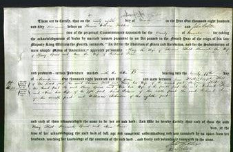 Deed by Married Women - Mary Holt, Hannah Spiers and Ann Price-Original Ancestry