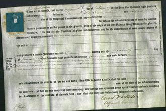 Deed by Married Women - Ellen Elizabeth Moser-Original Ancestry