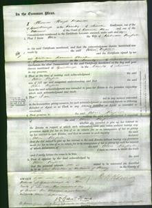 Court of Common Pleas - Alice Russell-Original Ancestry