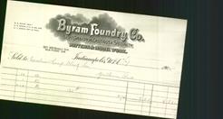 Letterhead - Byram Foundry Co.