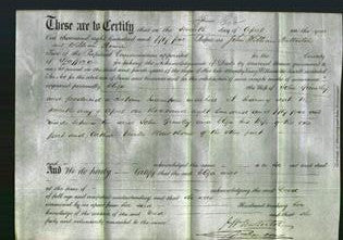 Deed by Married Women - Eliza Grinley-Original Ancestry
