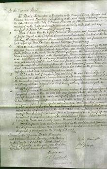 Court of Common Pleas - Ann Herrington and Jemima Oxford-Original Ancestry