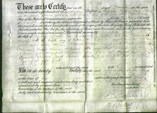 Deed by Married Women - Elizabeth Smith Harrison Clark-Original Ancestry