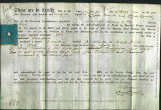 Deed by Married Women - Alice Thompson-Original Ancestry