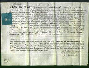 Deed by Married Women - Mary Susan Robinson-Original Ancestry