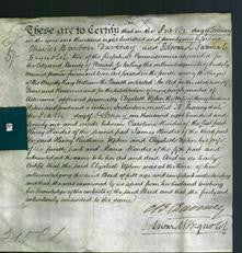 Deed by Married Women - Elizabeth Upton-Original Ancestry