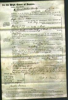 Court of Common Pleas - Mary Emma Ardron-Original Ancestry