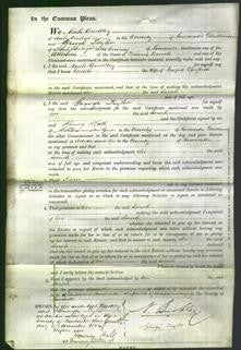 Court of Common Pleas - Sarah Garforth-Original Ancestry