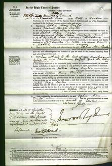 Court of Common Pleas - Sophia Mary Taylor-Original Ancestry