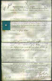 Deed by Married Women - Sarah Holden-Original Ancestry