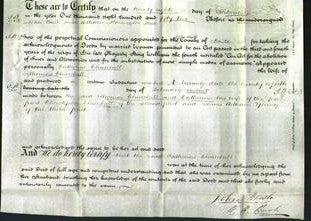 Deed by Married Women - Catherine Churchill-Original Ancestry